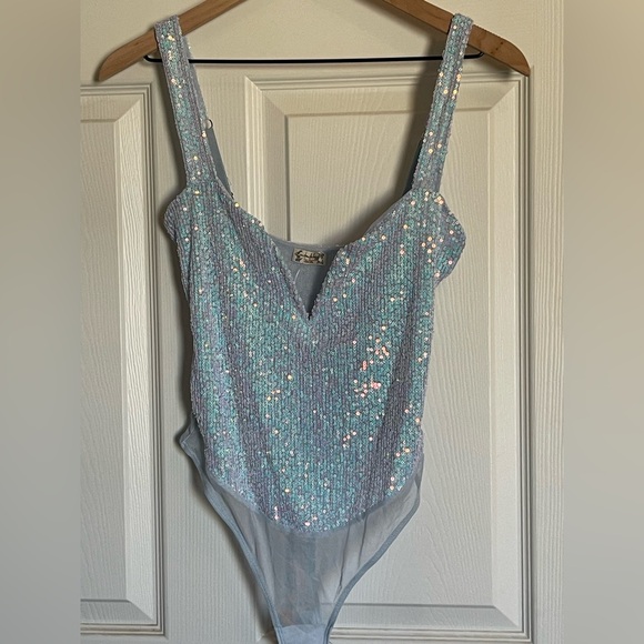 NWT Free People “Sparks Fly” Bodysuit. - Picture 2 of 6